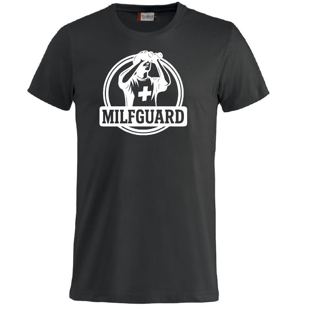 T-Shirt Milfguard – Salvataggio MILF” Maglietta Divertente da Bagnino – PS 27431-A-138