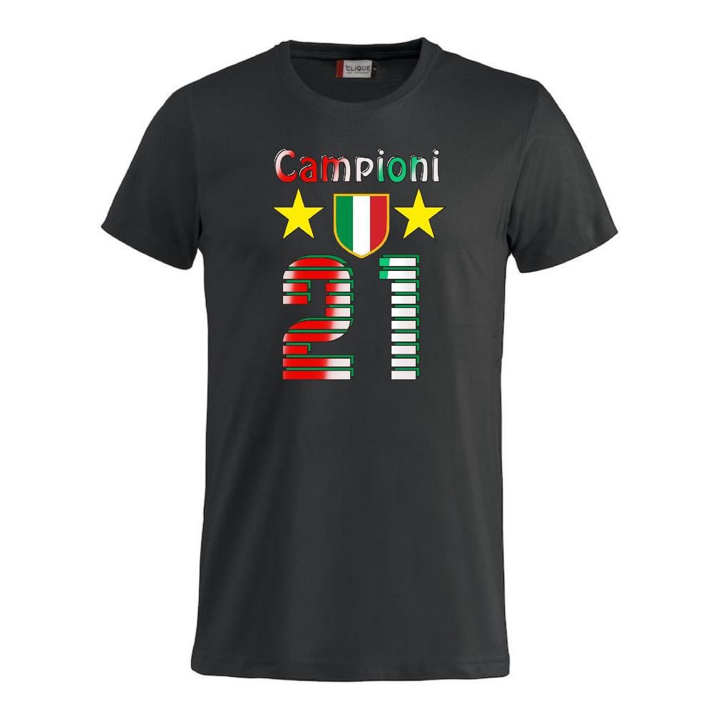 T-Shirt Calcio Inter Campioni d’Italia 25/26 – Seconda Stella 21 Scudetti – PS 27431-INT-05