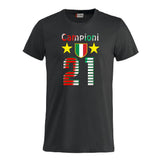 T-Shirt Calcio Inter Campioni d’Italia 25/26 – Seconda Stella 21 Scudetti – PS 27431-INT-05