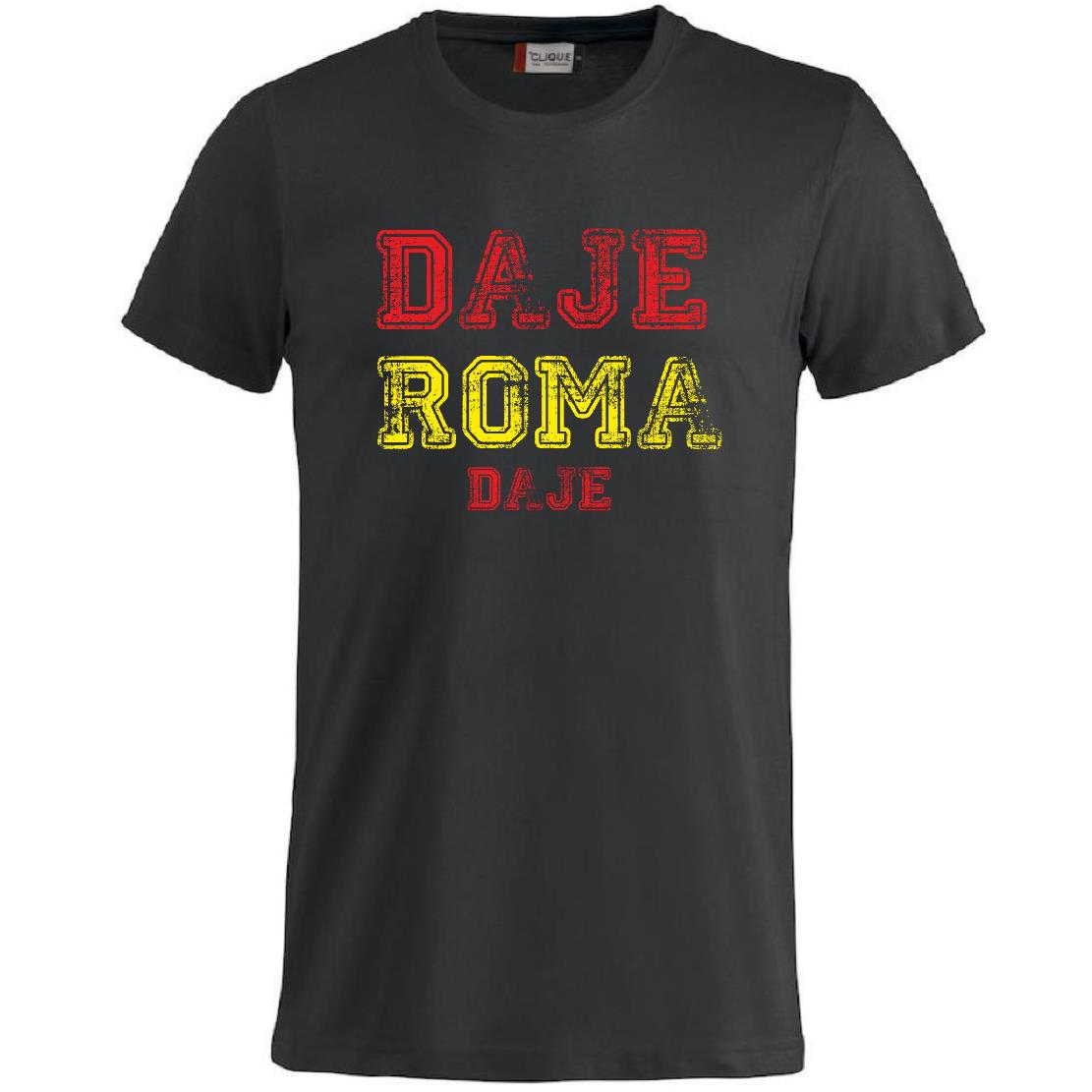 T-Shirt “DAJE Roma DAJE” – Maglietta Unisex Personalizzabile PS 27431-A-120
