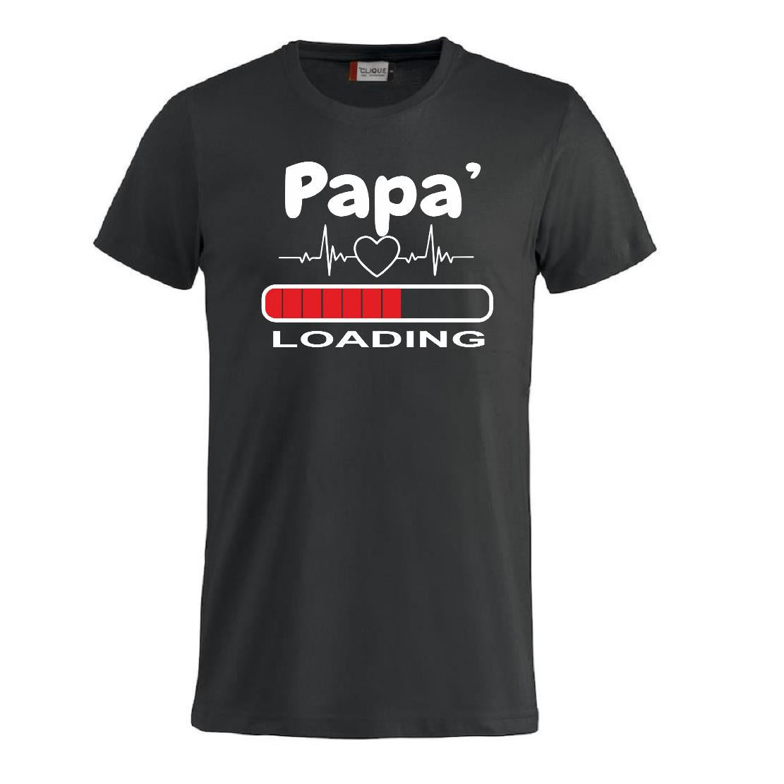 T-Shirt Personalizzabile Unisex “Papà loading...” – Festa del papà – PS 27431-A055