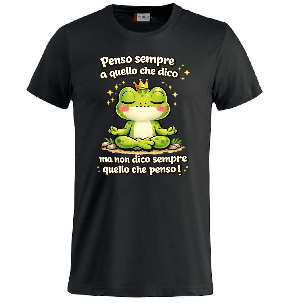 T-shirt Adulto Unisex – Rana Non dico quello che penso! - PS 27431-A-143