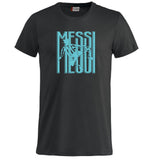 T-shirt Messi 10 Tifosi Calcio Argentina 100% Cotone Personalizzabile Con Nome e Numero PS 27431-A034