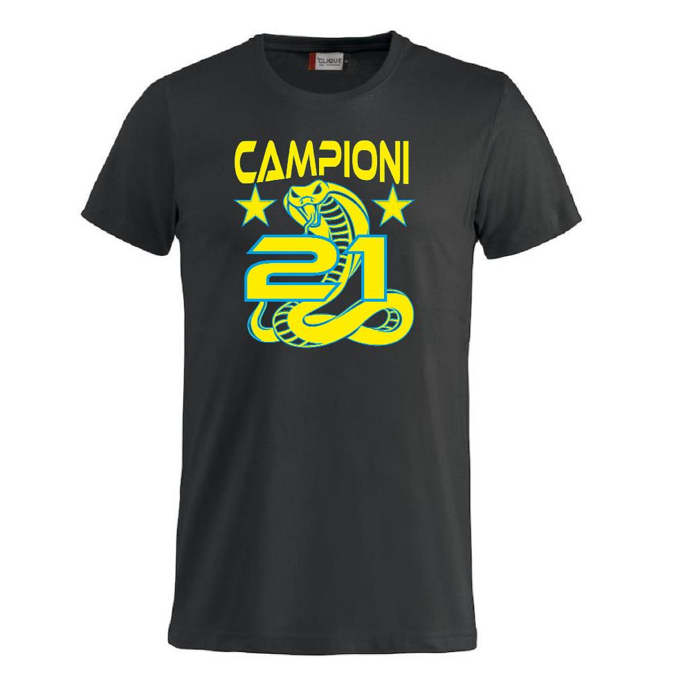 T-Shirt Inter Campioni d’Italia 2025/2026 – Seconda Stella 21 Scudetti “Limited Edition” – PS 27431-INT07