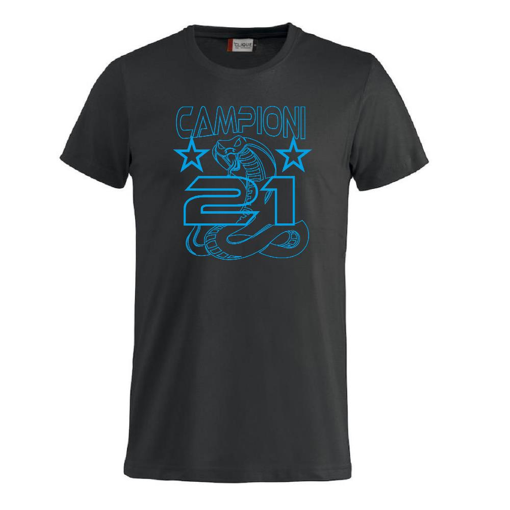 T-Shirt Inter Campioni d’Italia 2025/2026 – Seconda Stella 21 Scudetti “Limited Edition” – PS 27431-INT07
