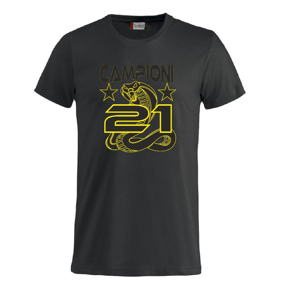 T-Shirt Inter Campioni d’Italia 2025/2026 – Seconda Stella 21 Scudetti “Limited Edition” – PS 27431-INT07