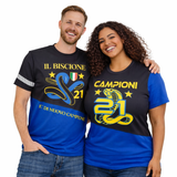 T-Shirt Inter Campione d’Italia 2025/2026 -  21 Scudetti 2 Stelle – PS 09600-INT