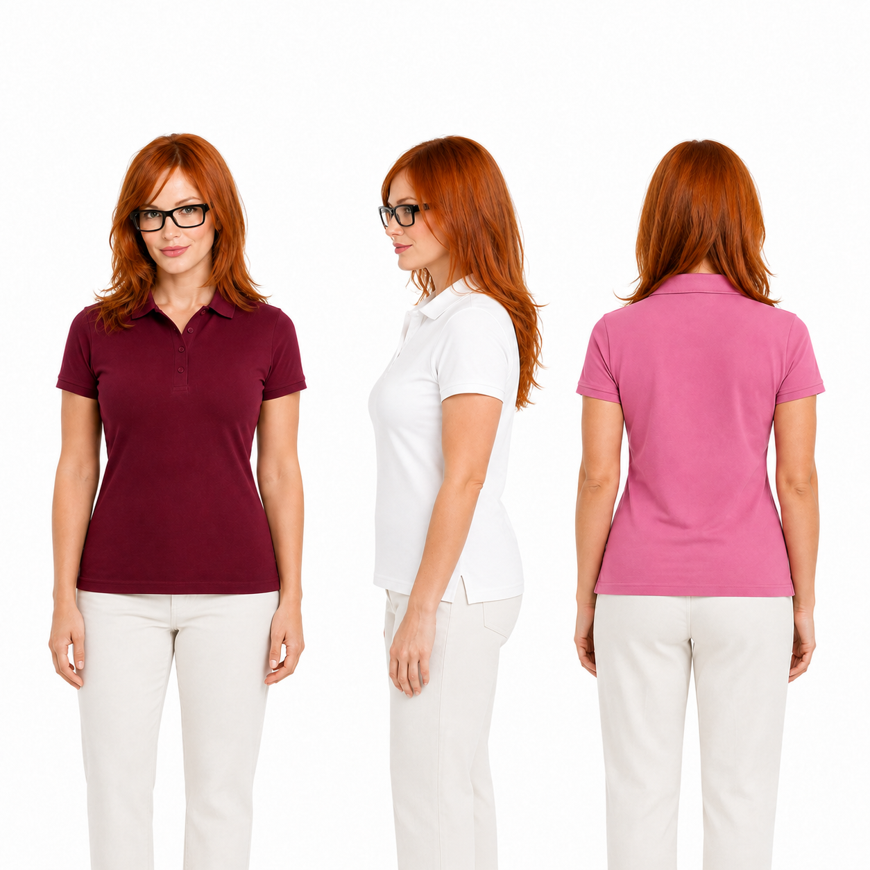 Polo Donna Piquet Mezza Manica MARION – Personalizzabile PS 29194