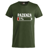 T-Shirt Unisex in Cotone Pettinato con Colletto Elasticizzato – Personalizzabile – PS 27431-A001