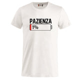 T-Shirt Unisex in Cotone Pettinato con Colletto Elasticizzato – Personalizzabile – PS 27431-A001