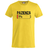T-Shirt Unisex in Cotone Pettinato con Colletto Elasticizzato – Personalizzabile – PS 27431-A001