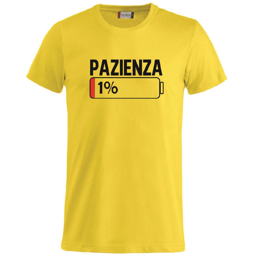 T-Shirt Unisex in Cotone Pettinato con Colletto Elasticizzato – Personalizzabile – PS 27431-A001