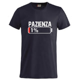 T-Shirt Unisex in Cotone Pettinato con Colletto Elasticizzato – Personalizzabile – PS 27431-A001