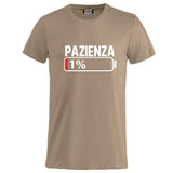 T-Shirt Unisex in Cotone Pettinato con Colletto Elasticizzato – Personalizzabile – PS 27431-A001