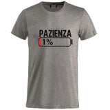 T-Shirt Unisex in Cotone Pettinato con Colletto Elasticizzato – Personalizzabile – PS 27431-A001