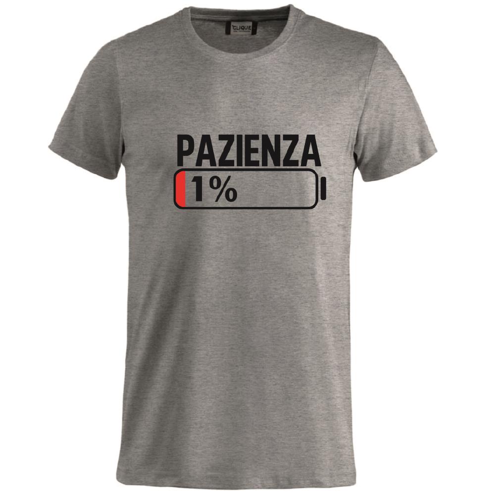 T-Shirt Unisex in Cotone Pettinato con Colletto Elasticizzato – Personalizzabile – PS 27431-A001
