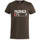 T-Shirt Unisex in Cotone Pettinato con Colletto Elasticizzato – Personalizzabile – PS 27431-A001