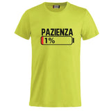 T-Shirt Unisex in Cotone Pettinato con Colletto Elasticizzato – Personalizzabile – PS 27431-A001