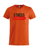 T-Shirt Uomo “Stress Attenzione 99%” – Maglietta Simpatica e Divertente PS 27431-A002