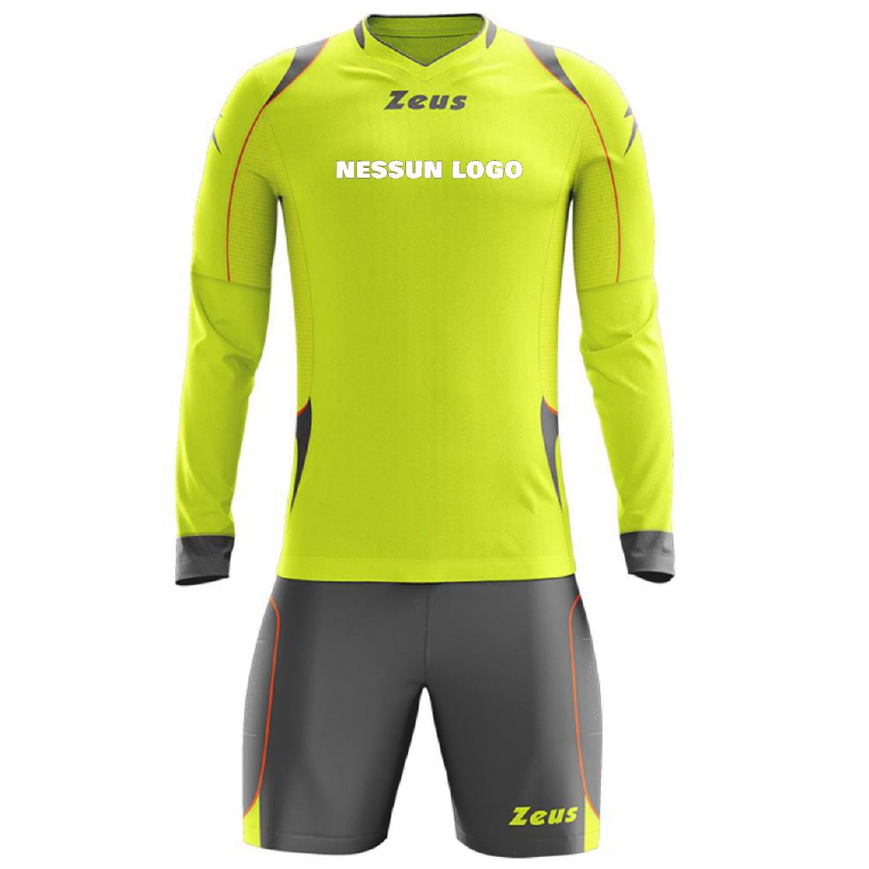Completo Calcio Portiere Paros Zeus – Maglia e Pantaloncino – Personalizzabile con Nome e Numero PS 40559