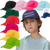 Cappello Baseball Bambino 5 Pannelli – Cappellino Promo Kids – Personalizzabile  PS 33777