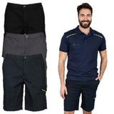 Pantalone Corto Da Lavoro Zurigo Shorts Multitasche Elasticizzato Personalizzabile JRC PS 40844 PRS