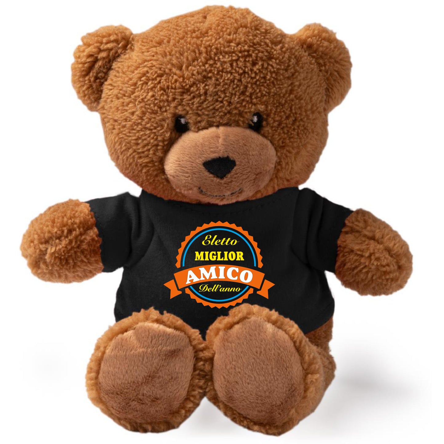 Peluche Orsetto “Eletta Miglior Mamma / Papà / Zio / Nonno” – Personalizzabile con Nome | Teddy Bear 18 cm PS 33790-007