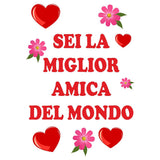 T-Shirt Donna “Sei la Migliore ... del Mondo” – Idea Regalo per Mamma, Zia, Nonna o Amica – PS 28870-001 PRS