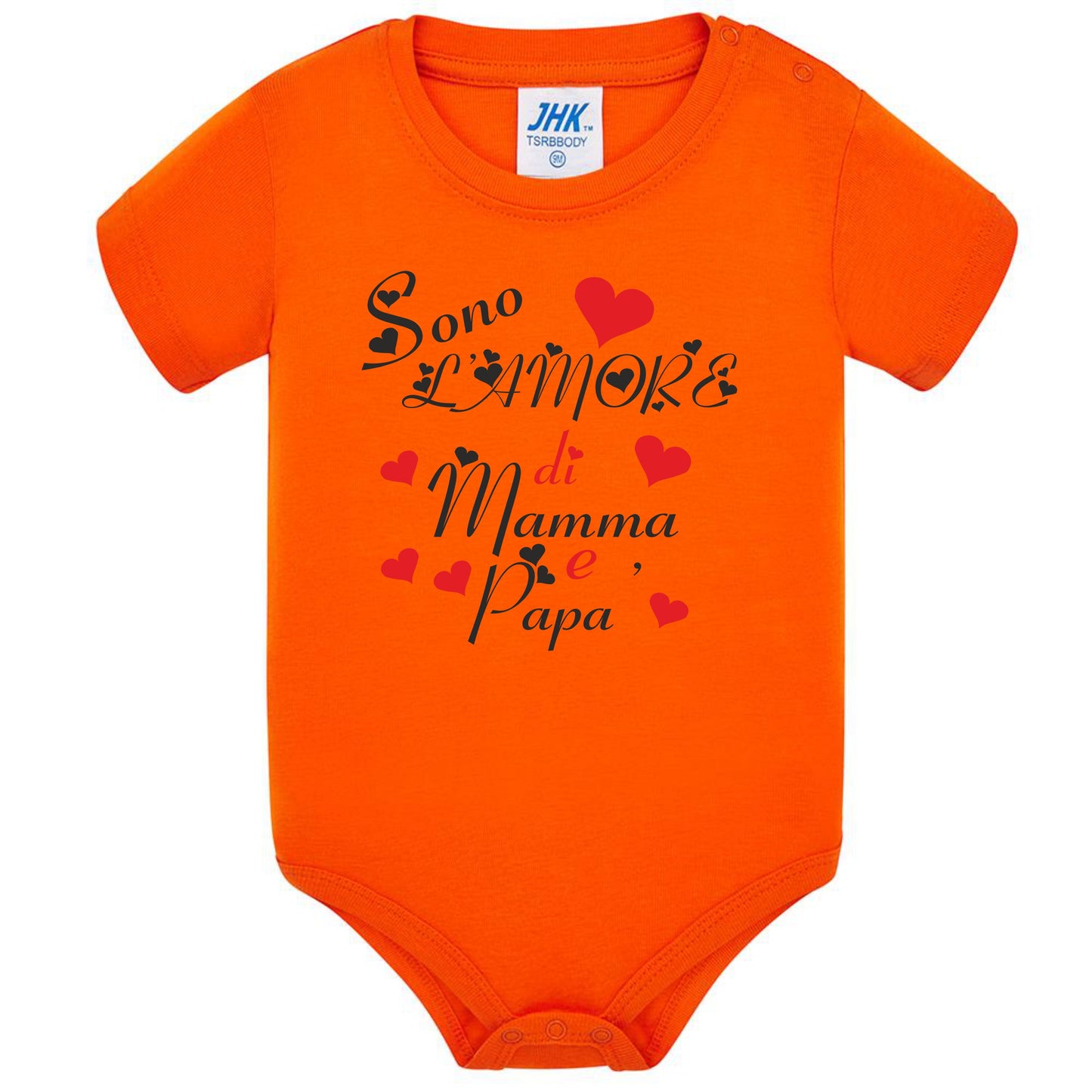 Body Neonato Personalizzato “Sono L’Amore Di Mamma e Papà” Festa della Mamma e Festa del Papà PS 28180-0018