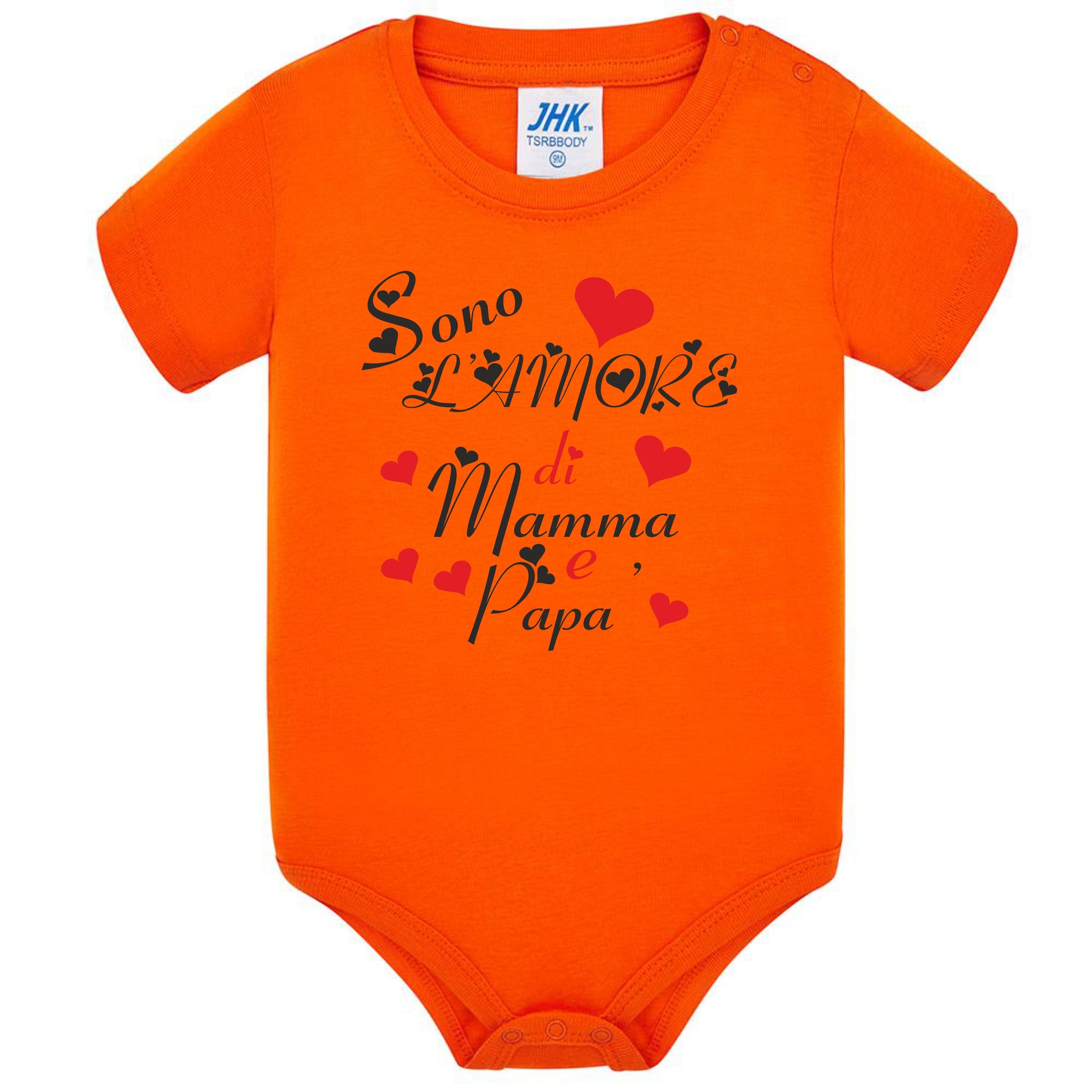 Body Neonato Personalizzato “Sono L’Amore Di Mamma e Papà” Festa della Mamma e Festa del Papà PS 28180-0018