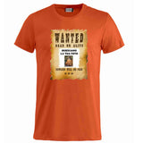 T-Shirt “Wanted Dead or Alive” Personalizzata con la Tua Foto – Mod. PS 27431-A061 - PRS