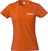T-Shirt Staff Donna Sciancrata Personalizzabile – Maglietta Manica Lavoro ed Eventi – PS 28870-007 PRS