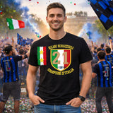 T-Shirt Calcio Inter Campioni d’Italia Serie A – 21 Scudetti Seconda Stella – PS 27431-A068