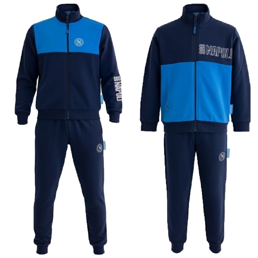 Pigiama SSC Napoli Calcio Cotone Interlock Personalizzabile – PS 46669 -BS