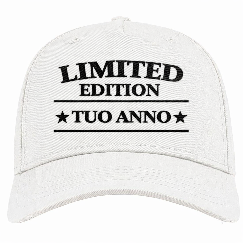 Cappellino Baseball AT Shot Personalizzato con Anno di Nascita Ricamato – PS 41411-002