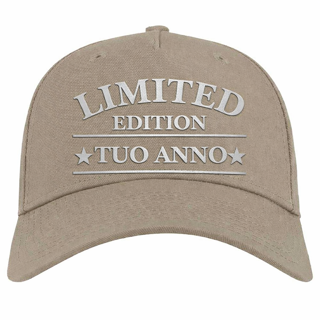Cappellino Baseball AT Shot Personalizzato con Anno di Nascita Ricamato – PS 41411-002