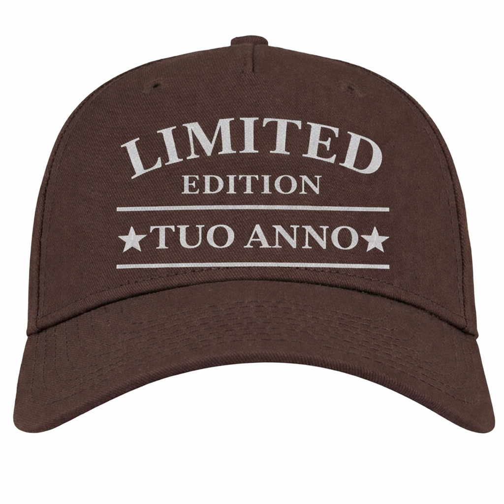 Cappellino Baseball AT Shot Personalizzato con Anno di Nascita Ricamato – PS 41411-002