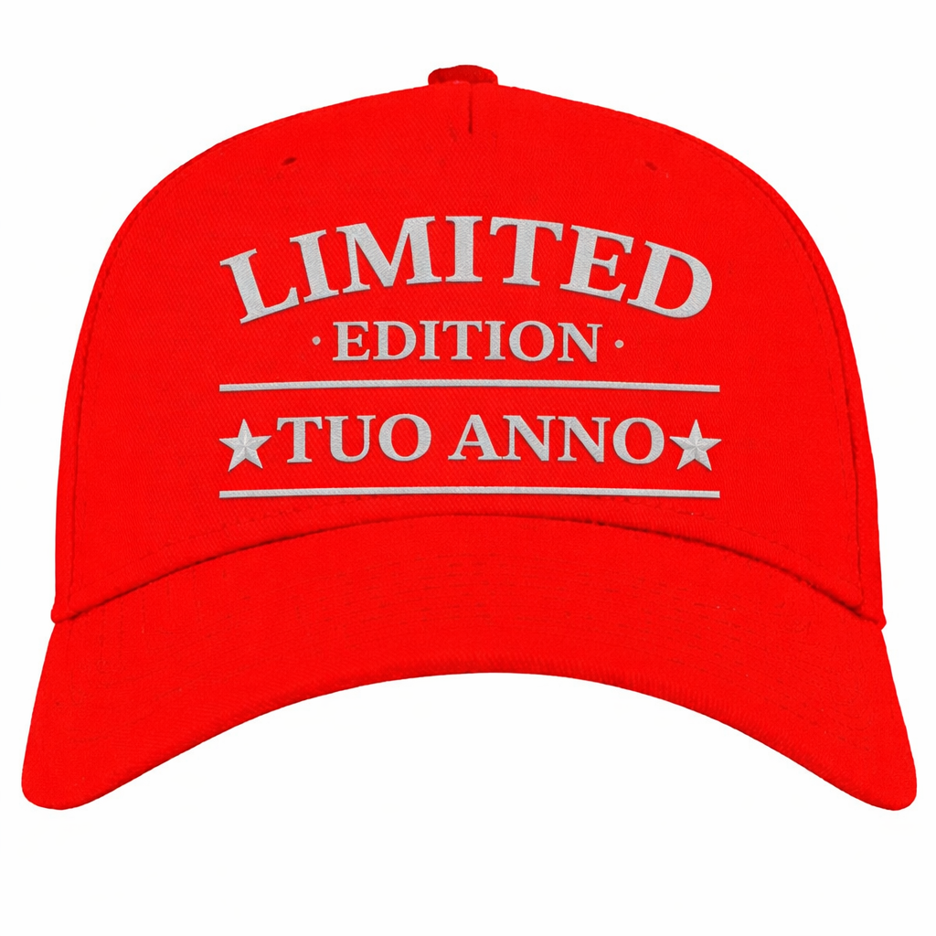 Cappellino Baseball AT Shot Personalizzato con Anno di Nascita Ricamato – PS 41411-002