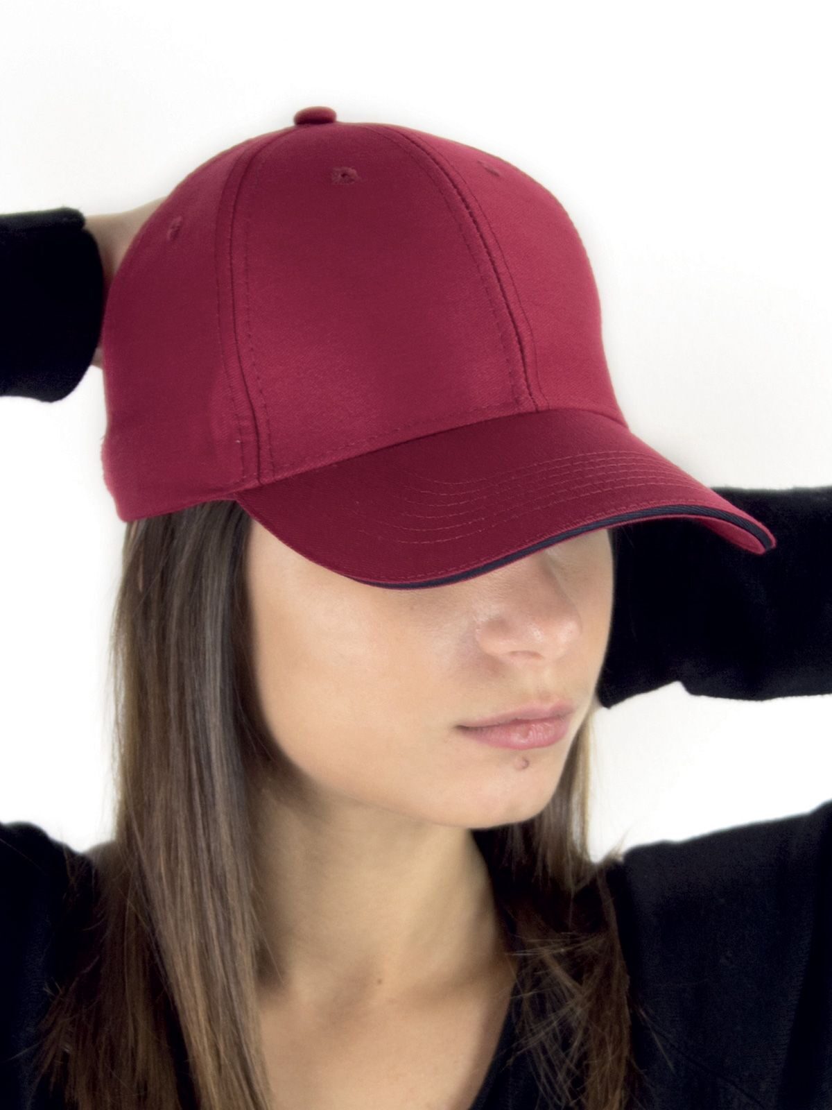 Cappello Baseball Cappellino Sport Sandwich Personalizzabile con Ricamo Multicolore PS 11056