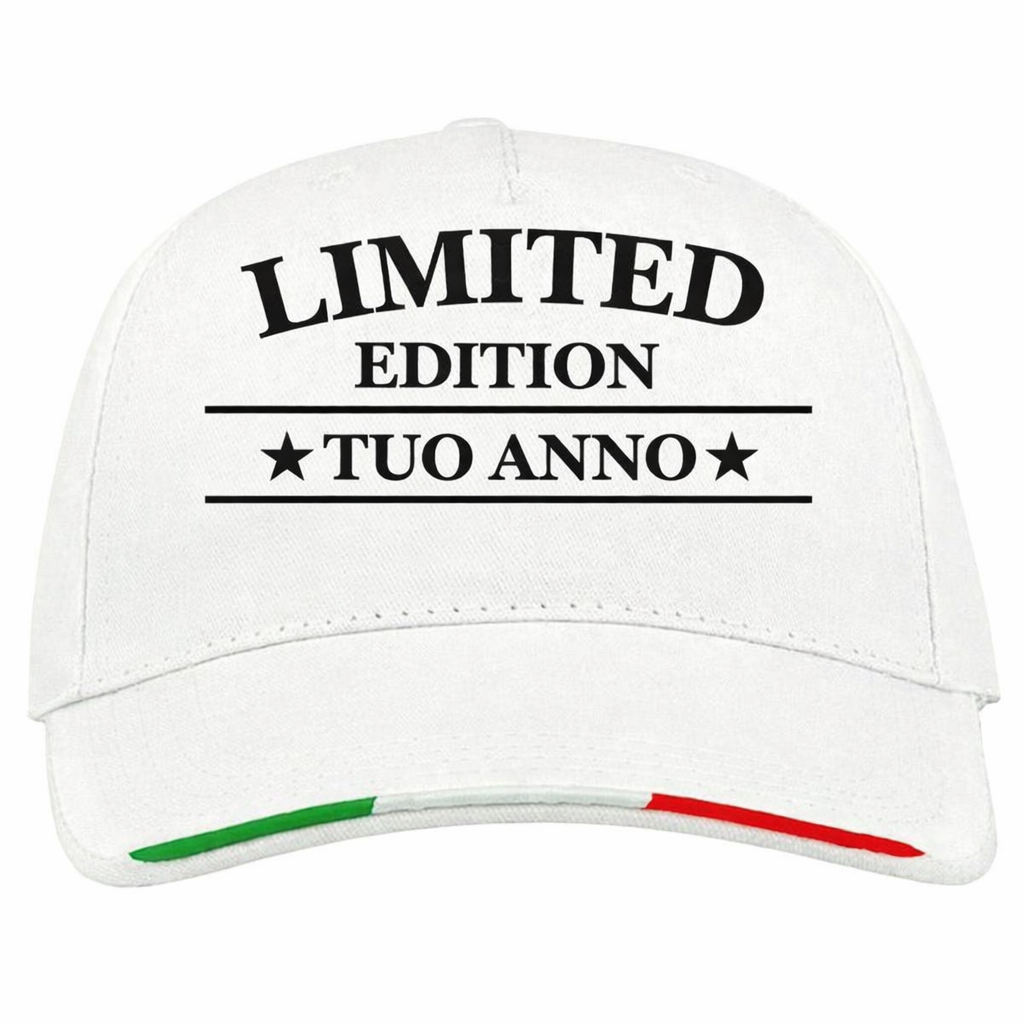 Cappellino Baseball StartFive Italia Personalizzato con Anno di Nascita Stampato – PS 36899-003