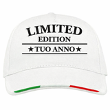 Cappellino Baseball StartFive Italia Personalizzato con Anno di Nascita Stampato – PS 36899-003