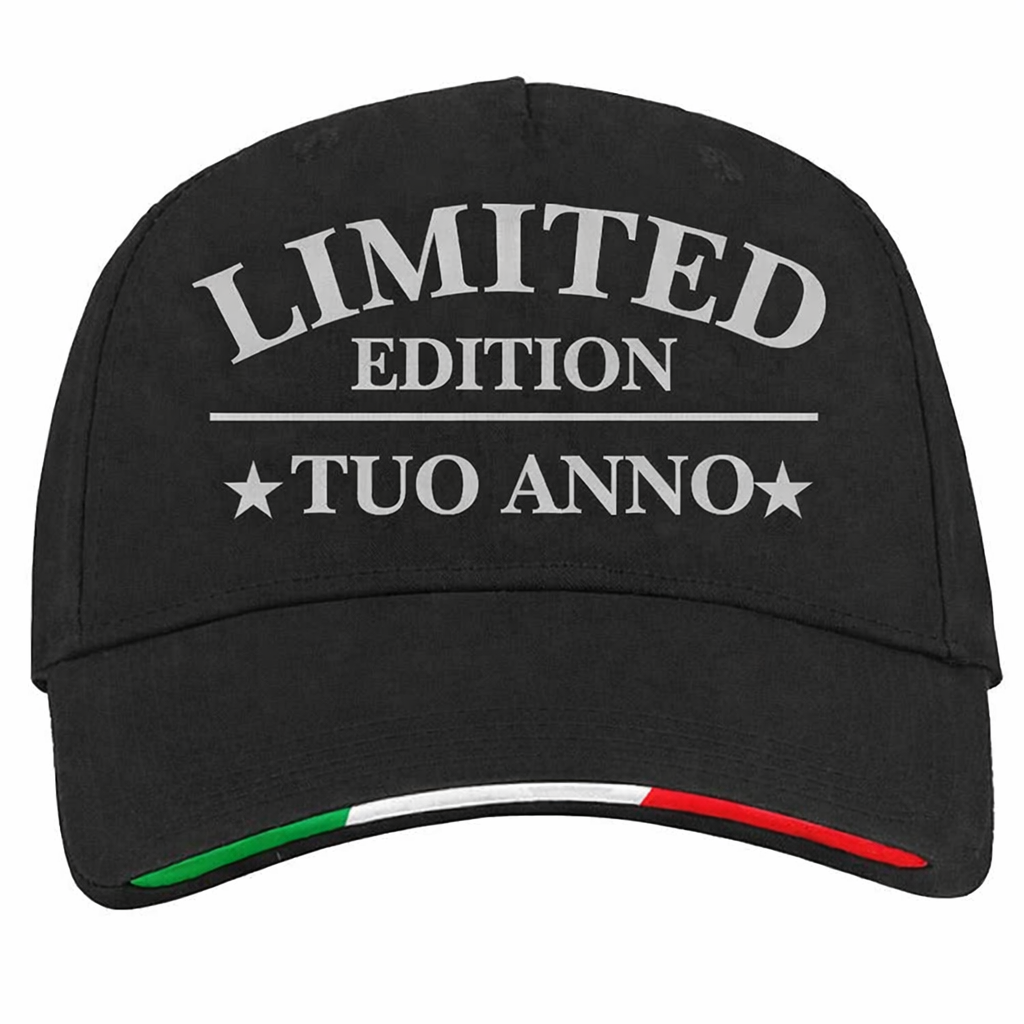 Cappellino Baseball StartFive Italia Personalizzato con Anno di Nascita Stampato – PS 36899-003