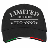 Cappellino Baseball StartFive Italia Personalizzato con Anno di Nascita Stampato – PS 36899-003