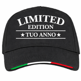 Cappellino Baseball StartFive Italia Personalizzato con Anno di Nascita Stampato – PS 36899-003