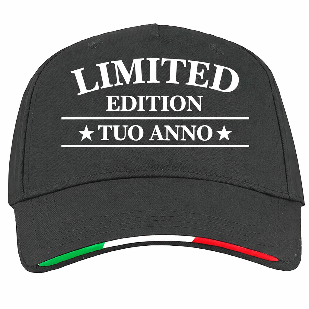 Cappellino Baseball StartFive Italia Personalizzato con Anno di Nascita Stampato – PS 36899-003