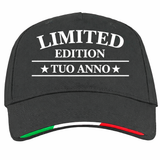 Cappellino Baseball StartFive Italia Personalizzato con Anno di Nascita Stampato – PS 36899-003