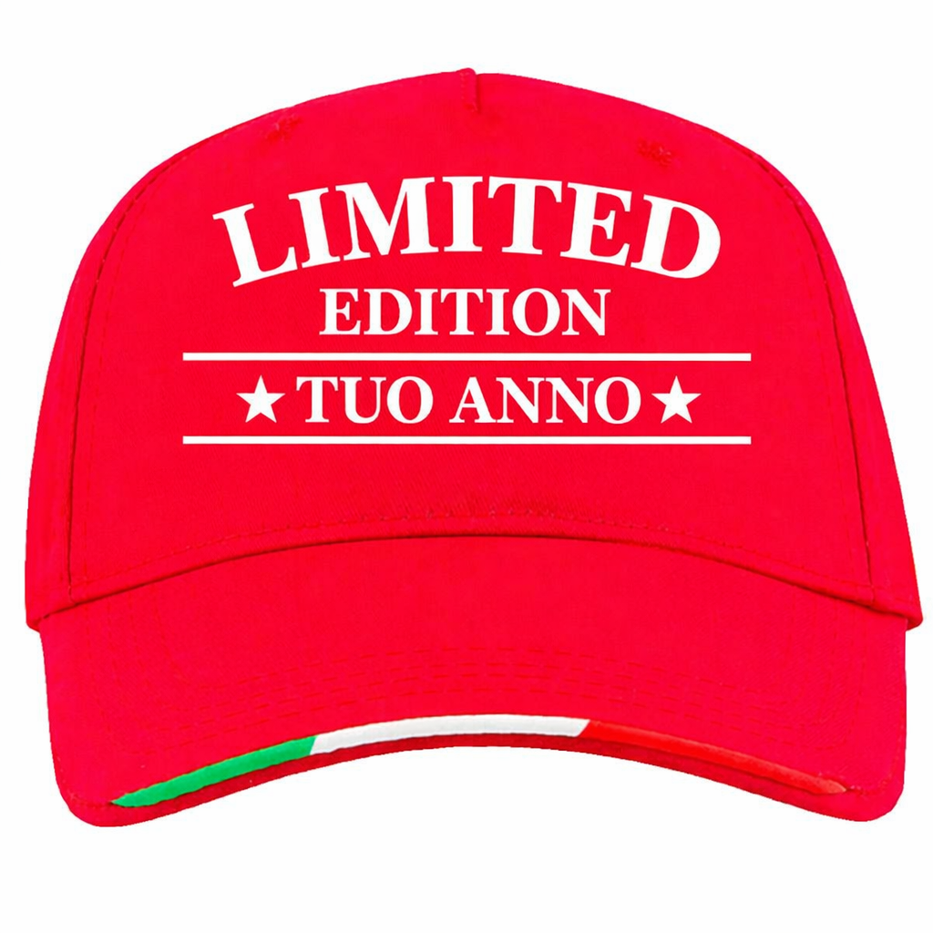 Cappellino Baseball StartFive Italia Personalizzato con Anno di Nascita Stampato – PS 36899-003