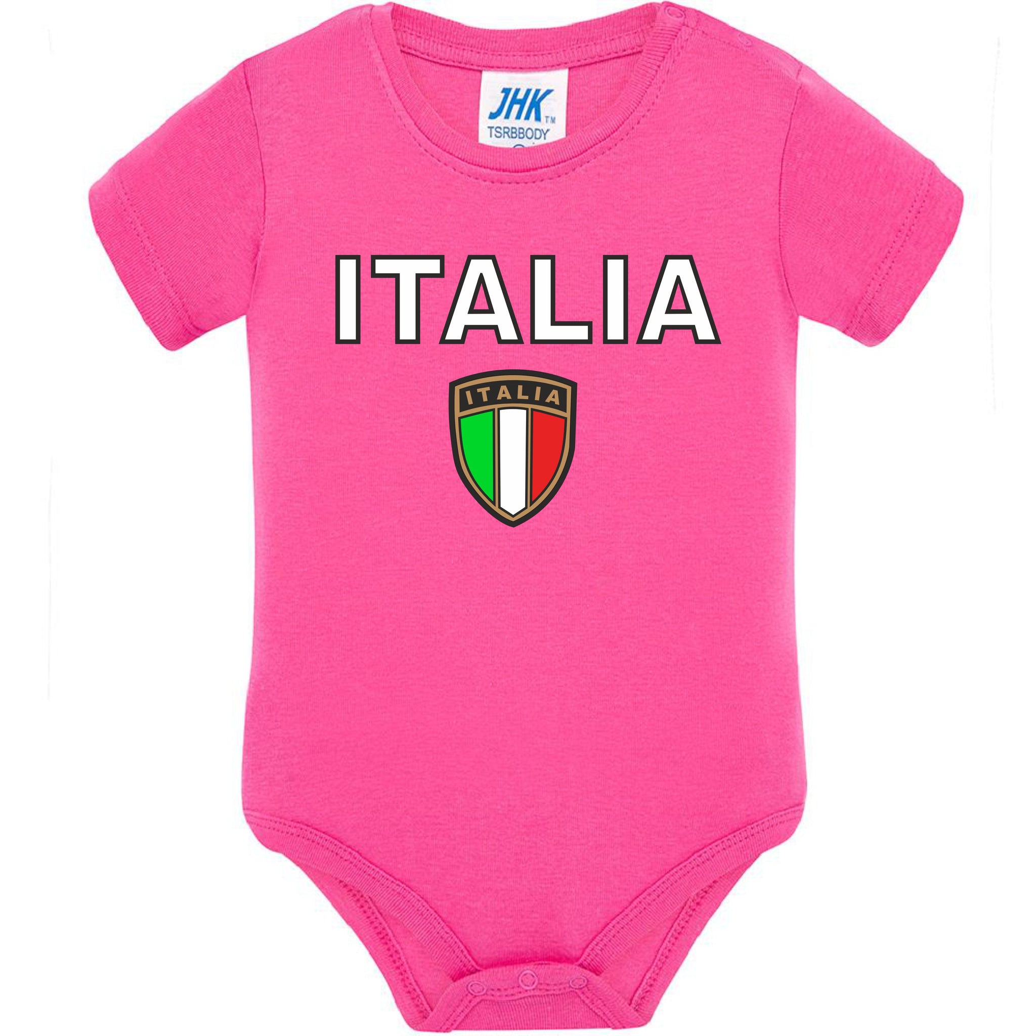 Body Neonato Italia Personalizzabile Con Nome e Numero 100% Cotone Forza Azzurri PS 28180-0017