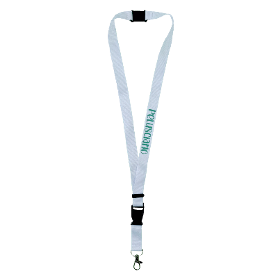 Laccio Da Collo Lanyard Con Moschettone Porta Badge Personalizzabile PS 00060 PRS