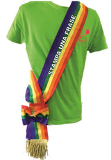 Fascia da Sindaco Arcobaleno a Fiocco Scorrevole – Pride / Pace – Made in Italy – PS 04628